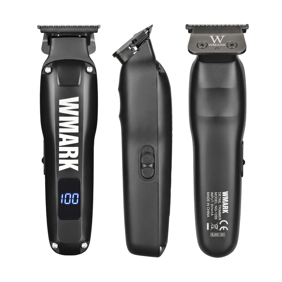 WMARK NG-1205 black, front, side and back views
